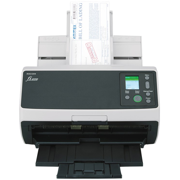 Skaner RICOH fi-8190 A4 Document Scanner with ADF Duplex USB 3.2 LAN - Bardhë - Figura 3