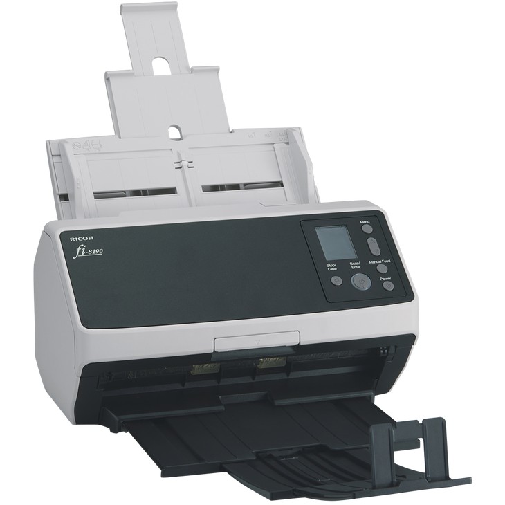 Skaner RICOH fi-8190 A4 Document Scanner with ADF Duplex USB 3.2 LAN - Bardhë - Figura 5