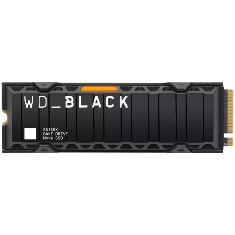 SSD e Brendshme M.2 2TB WD SN850X NVMe PCIe 4.0 x4 with Heatsink – Zezë