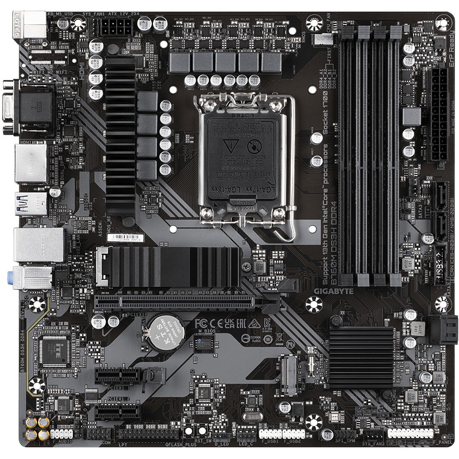 Pllakë amë 1700 Gigabyte B760M DS3H DDR4 - Figura 3