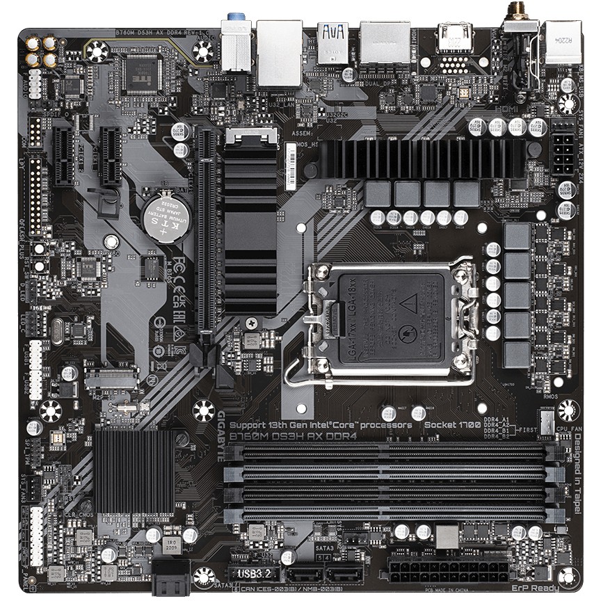 Pllakë Amë MB Intel 1700 Gigabyte B760M DS3H AX DDR4 - Figura 5