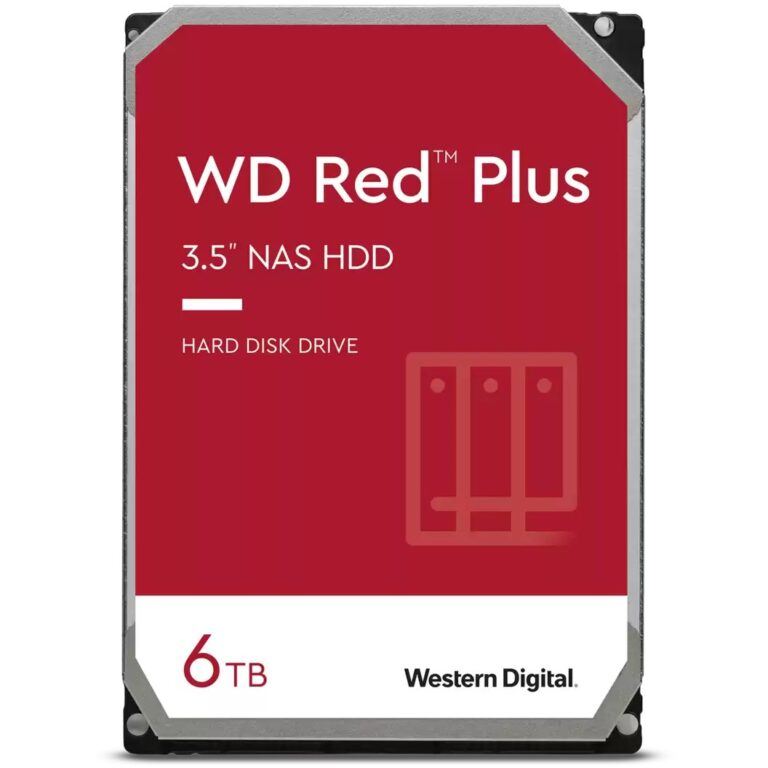 HDD e brendshme 6TB WD60EFPX Red Plus 5400RPM 256MB