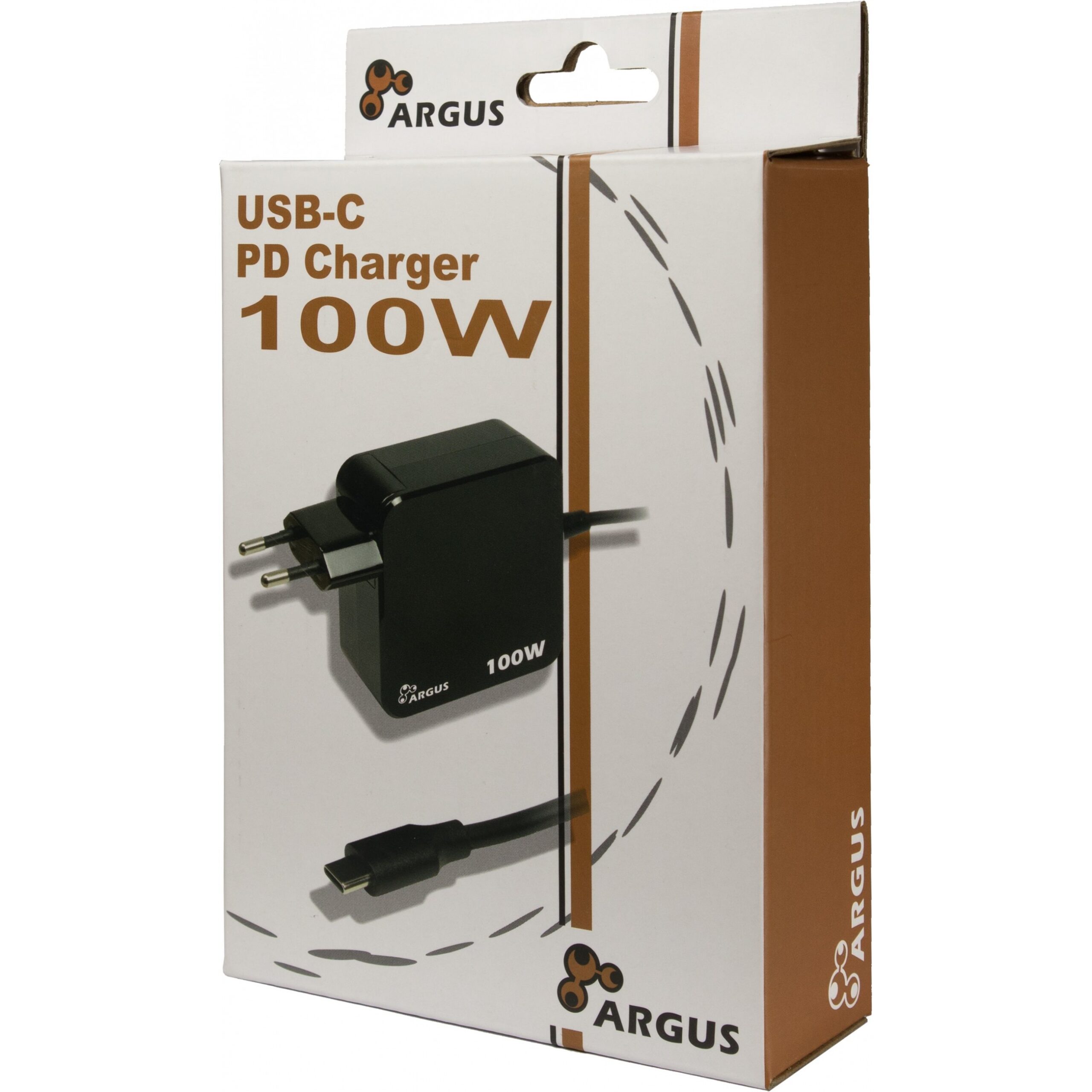 Aksesorë për telefon Inter-Tech PD-2100 USB-C Charger 100W – Zezë - Figura 3