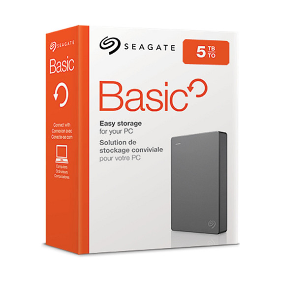 HDD të Jashtme Seagate Basic / 5TB / USB 3.2 Gen1 (3.1 Gen1) / 2.5″ - Figura 5