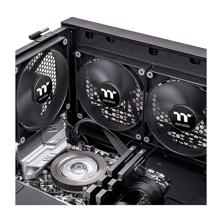 Ftohës për Kasë Thermaltake CT120 / 120mm / 2-Pack - Zezë - Figura 5