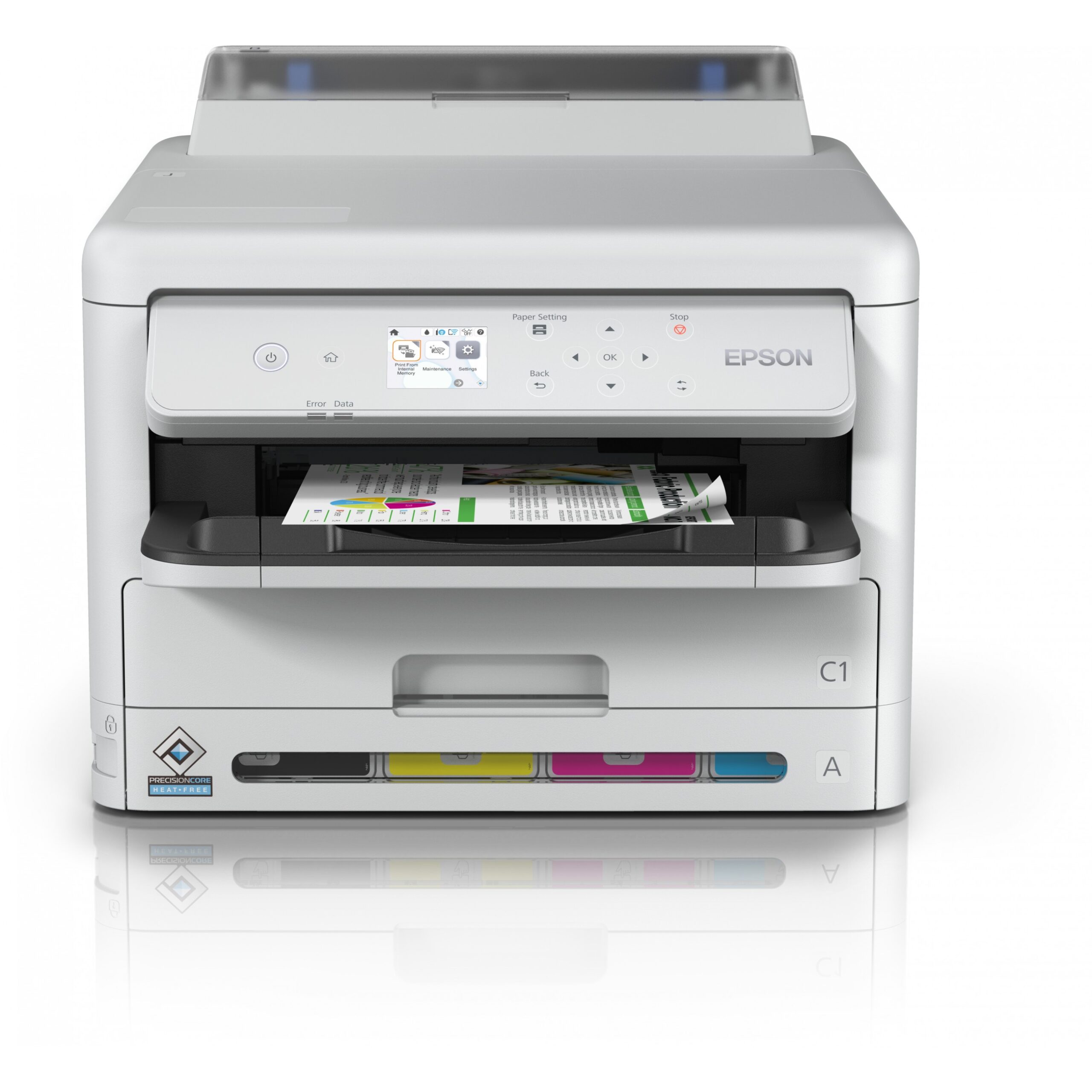 Printer Epson WorkForce Pro WF-C5390DW Inkjet A4 me LAN / Wi-Fi Direct dhe Duplex - Figura 2