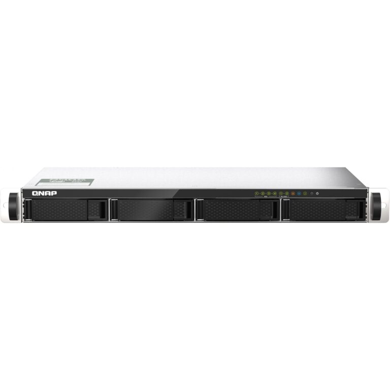 NAS QNAP TS-435XeU Rack / 4-Bay / SATA 6Gb/s / RAID 0/1/5/6/10 / JBOD/ 4GB