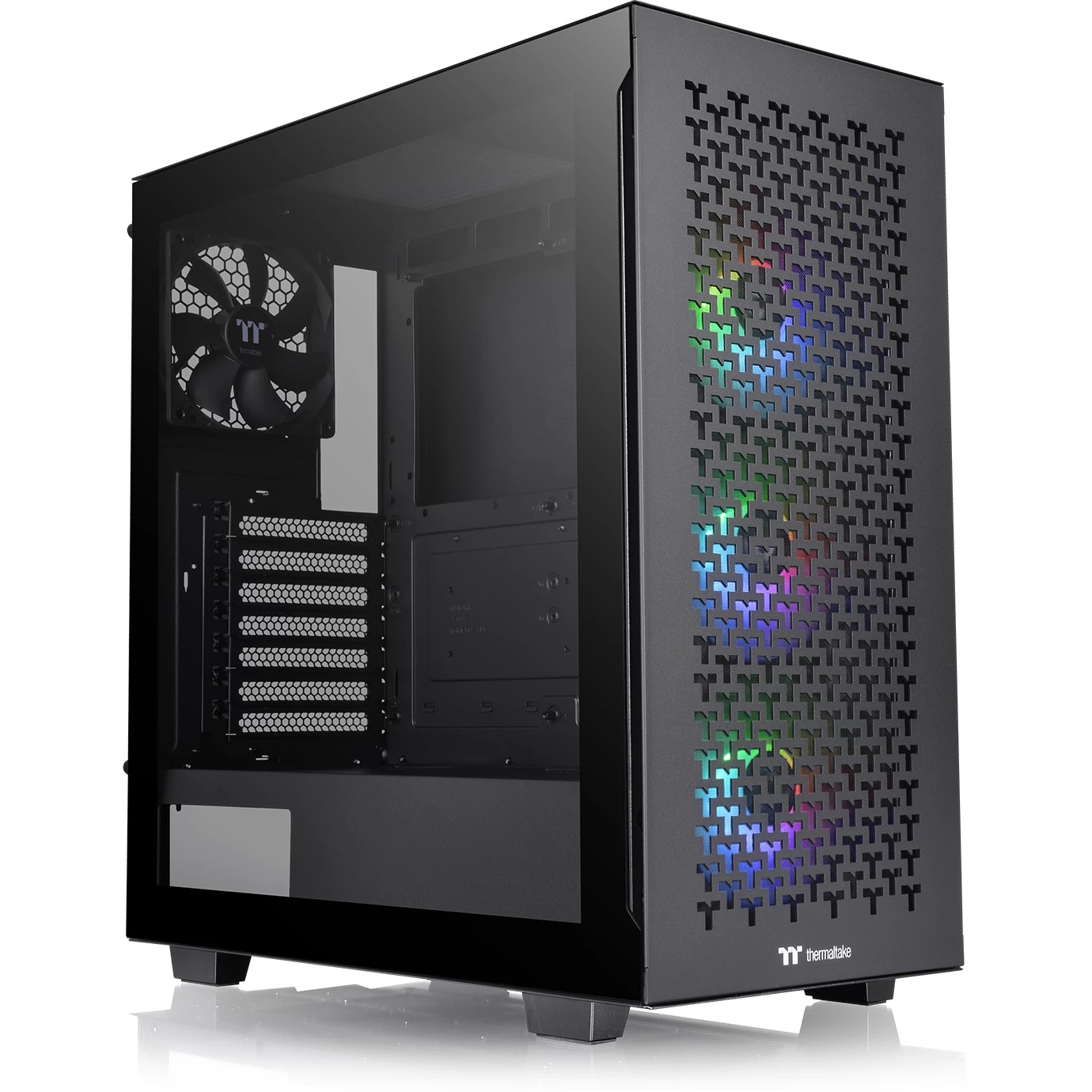 Kasë Thermaltake Tower V350 TG ARGB Air Midi ATX - Zezë