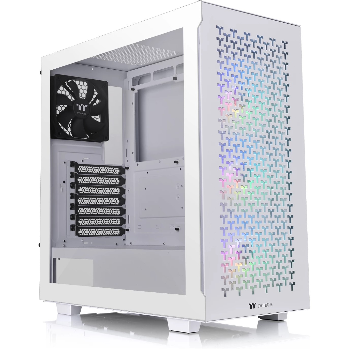 Kasë Thermaltake Tower V350 TG ARGB Air Midi ATX - Bardhë