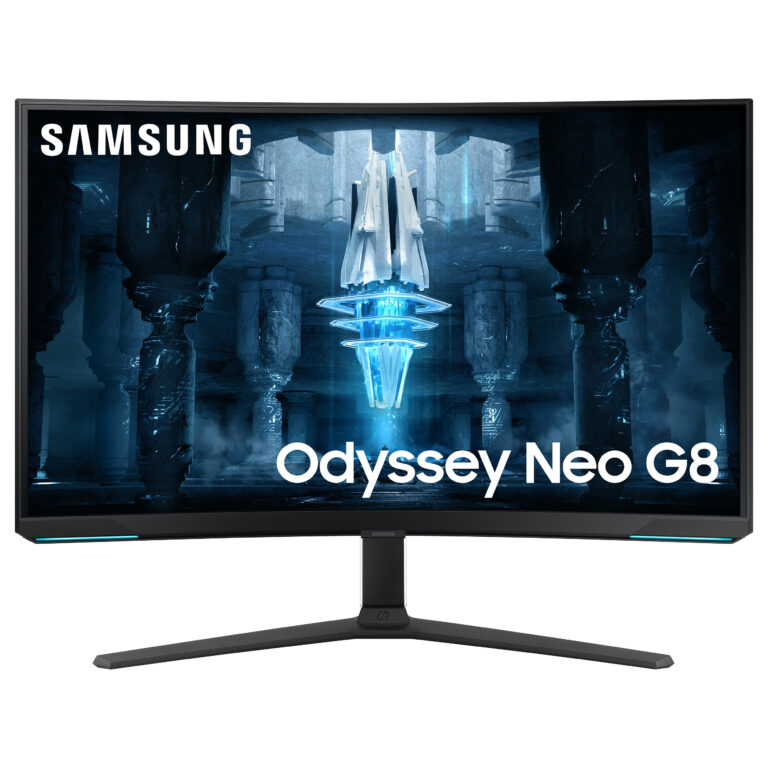 Monitor Gaming Samsung LS32BG850NPX / 32"/ 4K Ultra HD VA / LED / 240 Hz / 1 ms / HDMI+USB+DP+HDCP - Zezë/Bardhë