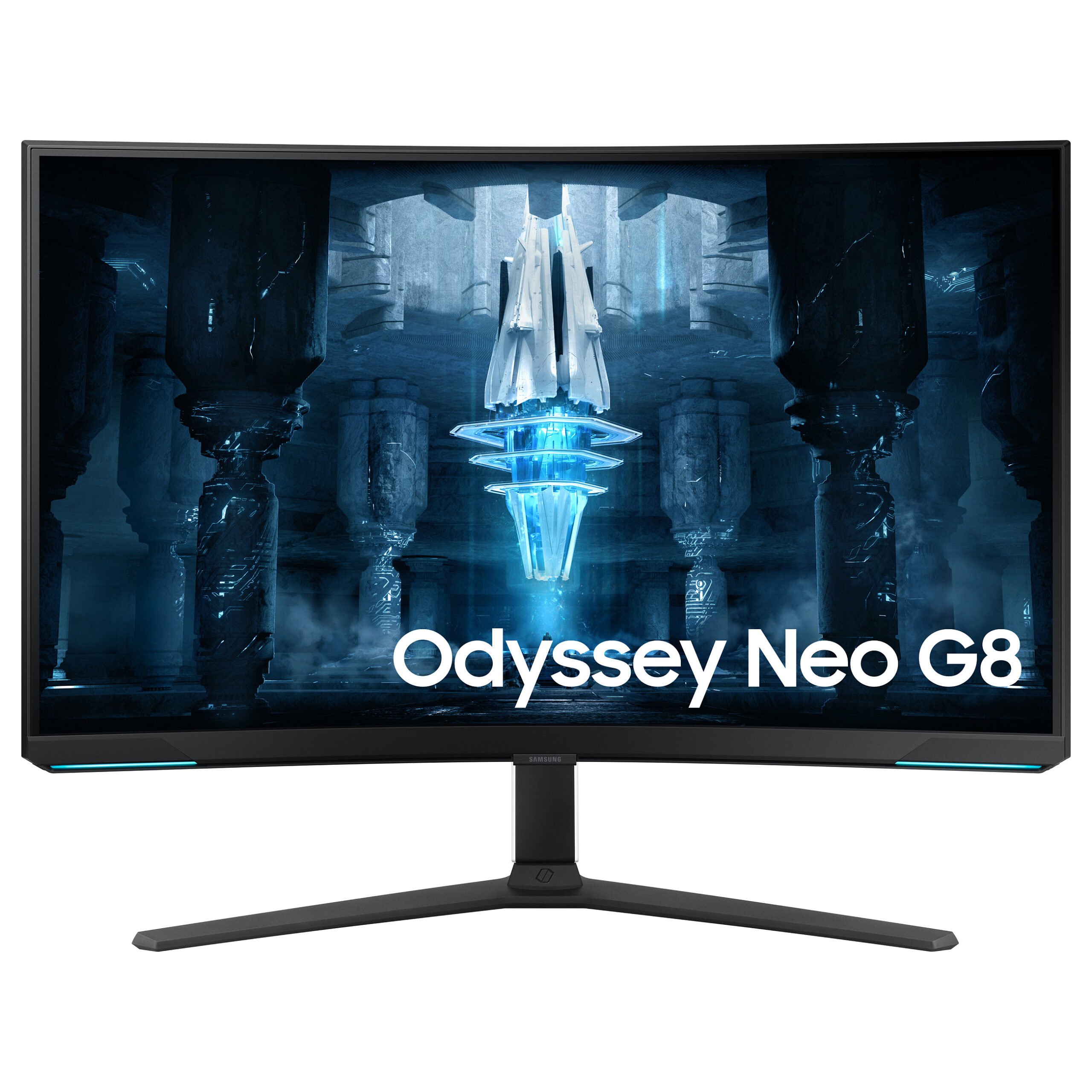Monitor Gaming Samsung LS32BG850NPX / 32"/ 4K Ultra HD VA / LED / 240 Hz / 1 ms / HDMI+USB+DP+HDCP - Zezë/Bardhë - Figura 2