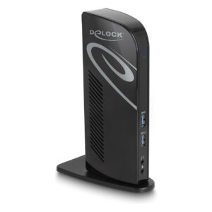 Docking Station DeLOCK / USB 3.2 + DP / RJ45 Ethernet / Audio
