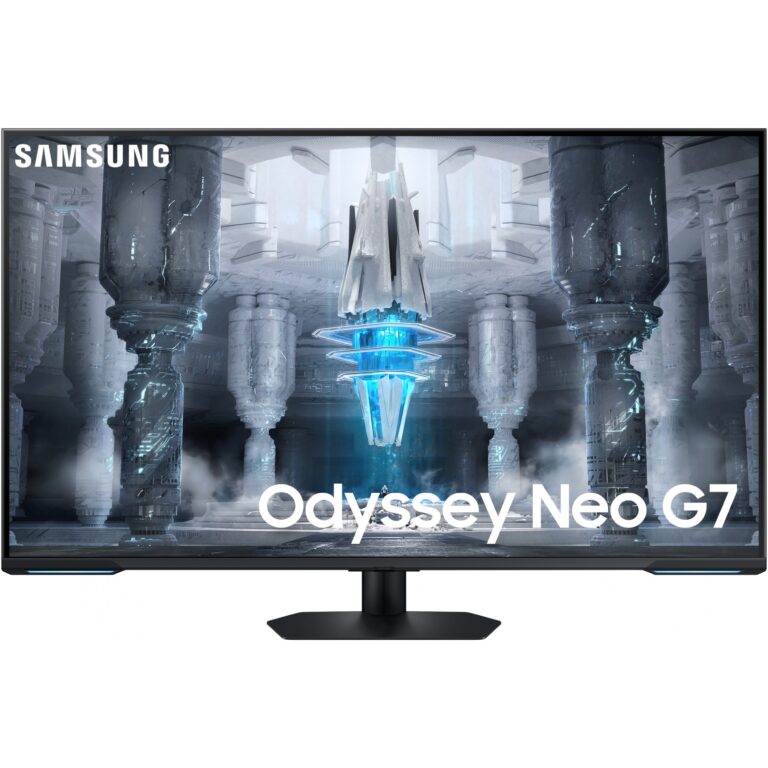 Monitor Gaming Samsung S43CG700NU Neo G7 / 43'' 4K Ultra HD 144Hz 1ms VA / HDMI, DisplayPort, Aux, USB-A 3.2 , RJ 45 / e zezë