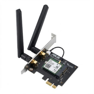 Kartë Rrjeti ASUS PCE-AXE5400 / Wi-Fi 6E / Tri-Band / PCIe