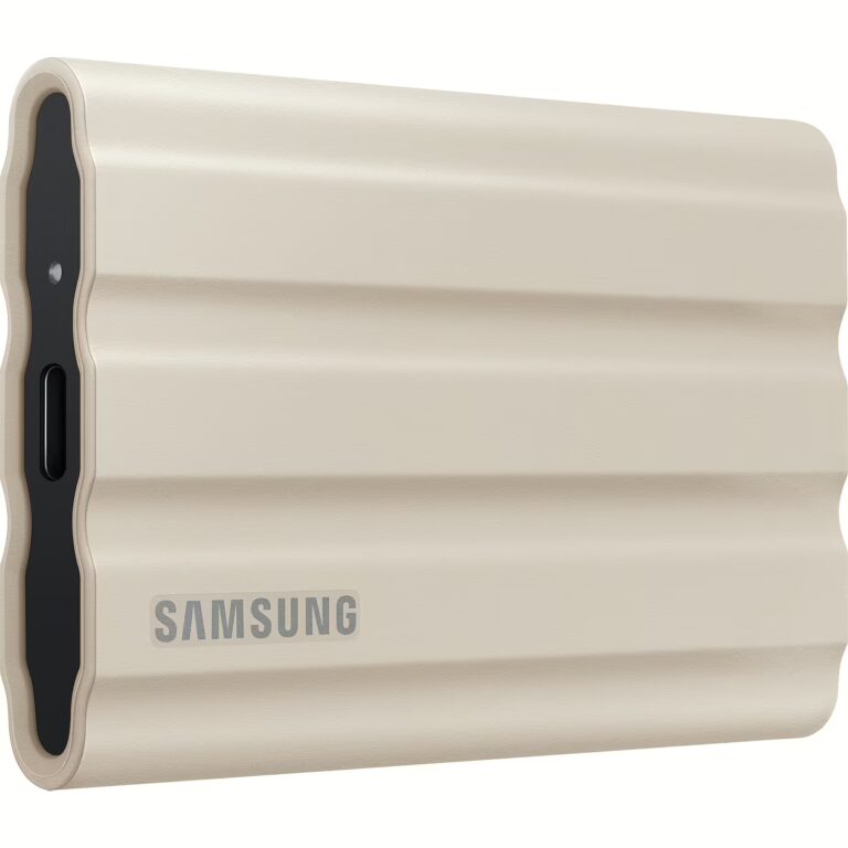 SSD të Jashtëm 2TB SAM Port. T7 Shield Beige USB 3.2 MU-PE2T0K/EU