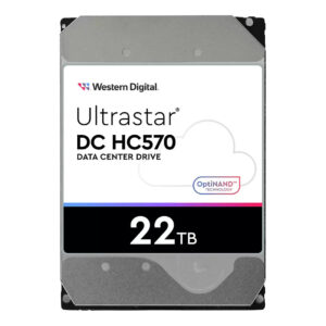 HDD të Brendshme WD Ultrastar DC HC570 / 22TB / 3.5″ / 7200 RPM / 512MB
