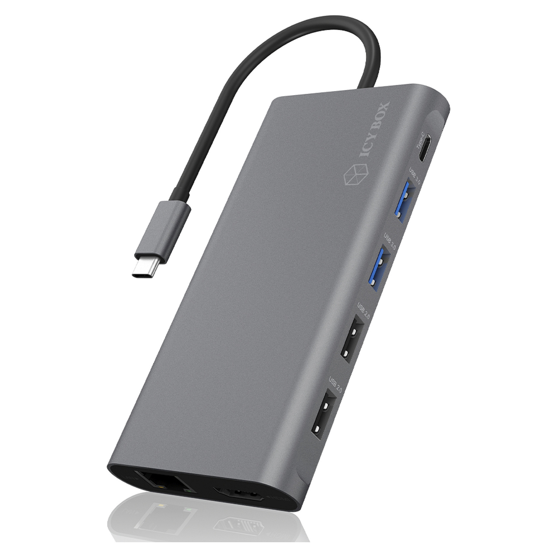 Docking Station ICY BOX IB-DK4050-CPD 12-in-1 / USB-C / 100W PD - Figura 3