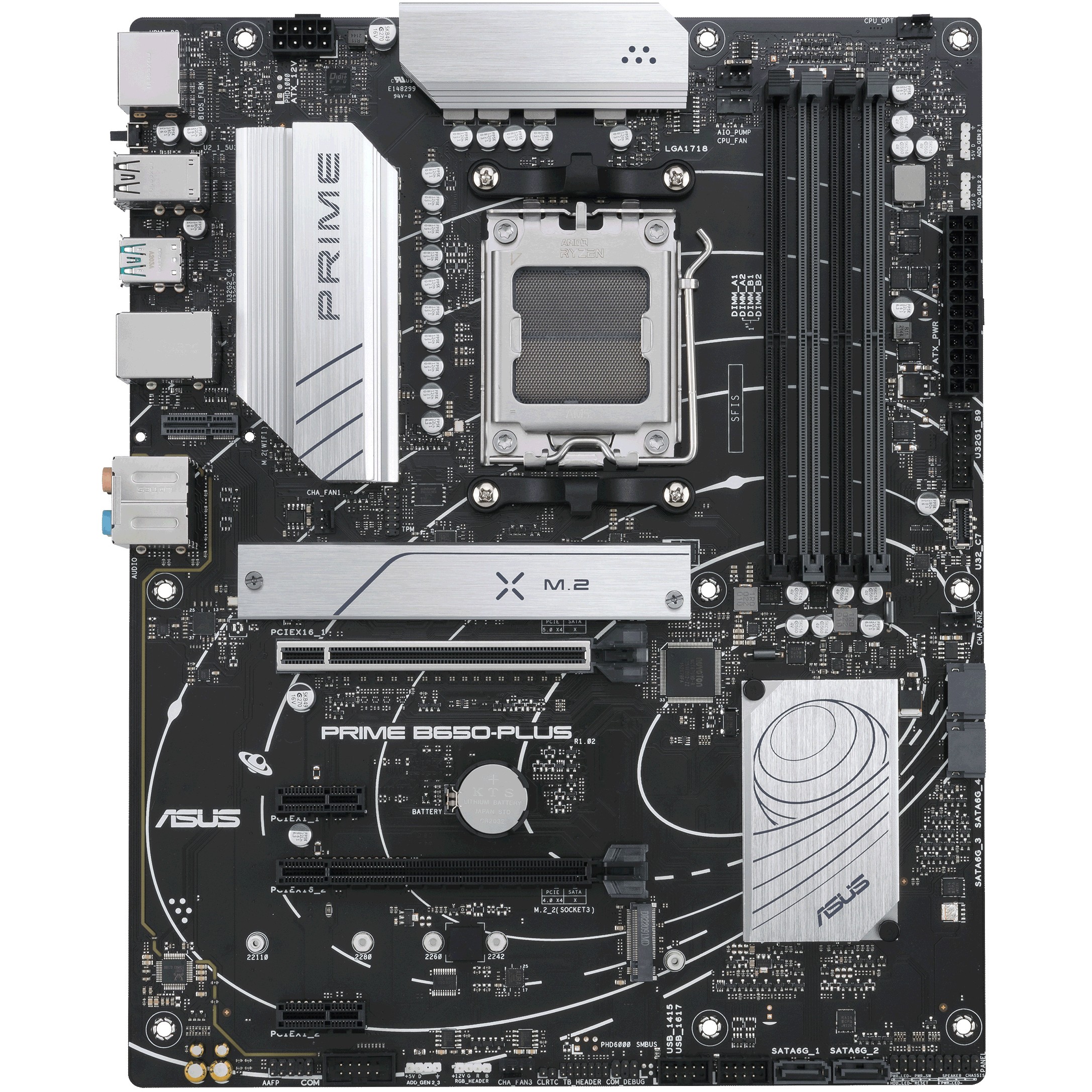 Pllakë Amë MB AMD ASUS PRIME B650-PLUS / AMD Socket AM5 / DDR5 / ATX - Figura 2