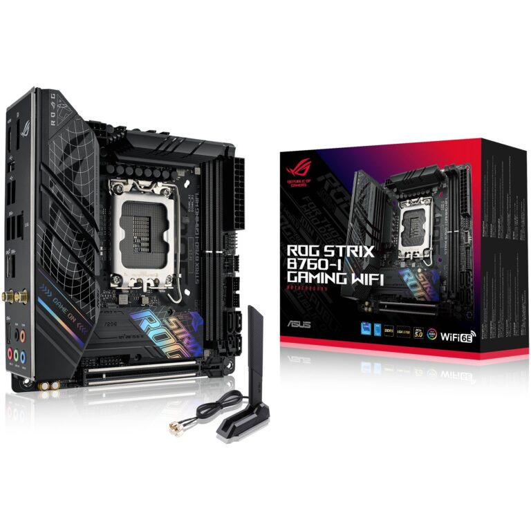 Pllakë Amë MB Intel Gaming ASUS ROG STRIX B760-I GAMING WIFI DDR5 ITX