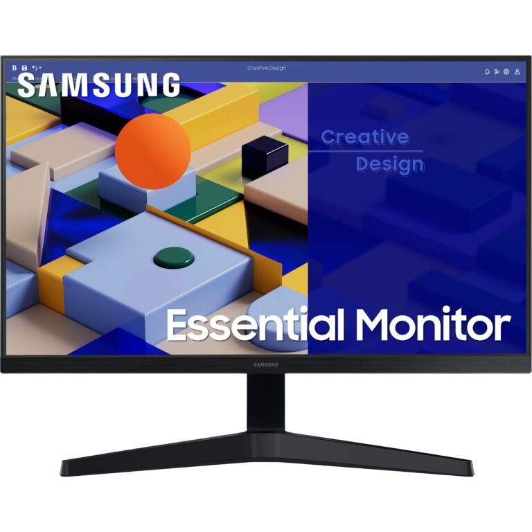 Monitor Samsung S27C314EAU Essential / 27'' Full HD 5ms IPS / HDMI VGA / e zezë