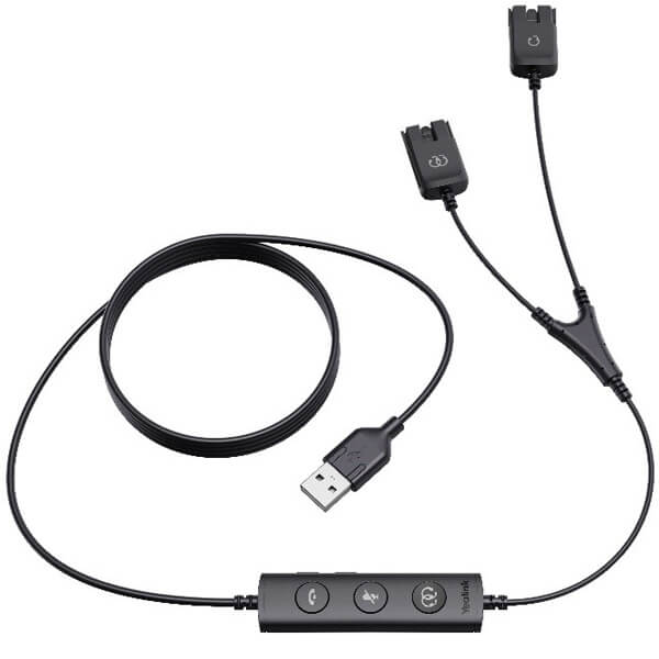 Kabllo Yealink Headsets USB/QD Trainer - Zezë