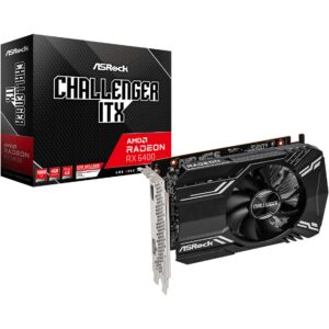 Kartelë Grafike AMD RX 6400 4GB ASRock Radeon Challenger ITX GDDR6 1Fan