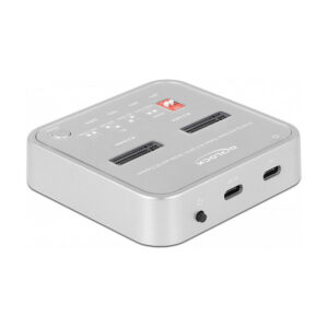 Docking Station DeLOCK SSD / USB 3.2 / 2 x M.2 NVMe