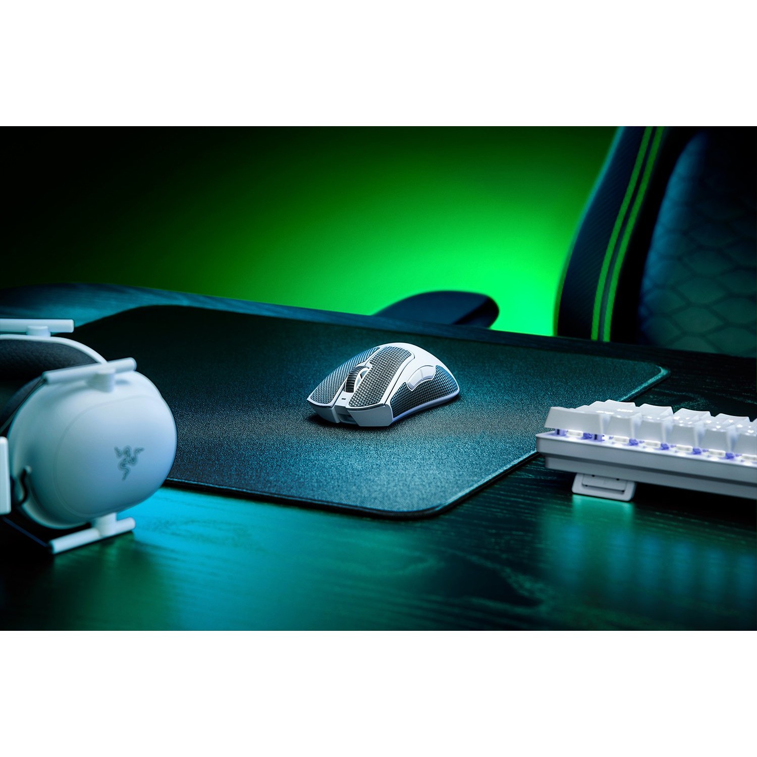Maus Gaming Razer DeathAdder V3 Pro - Bardhë - Figura 2