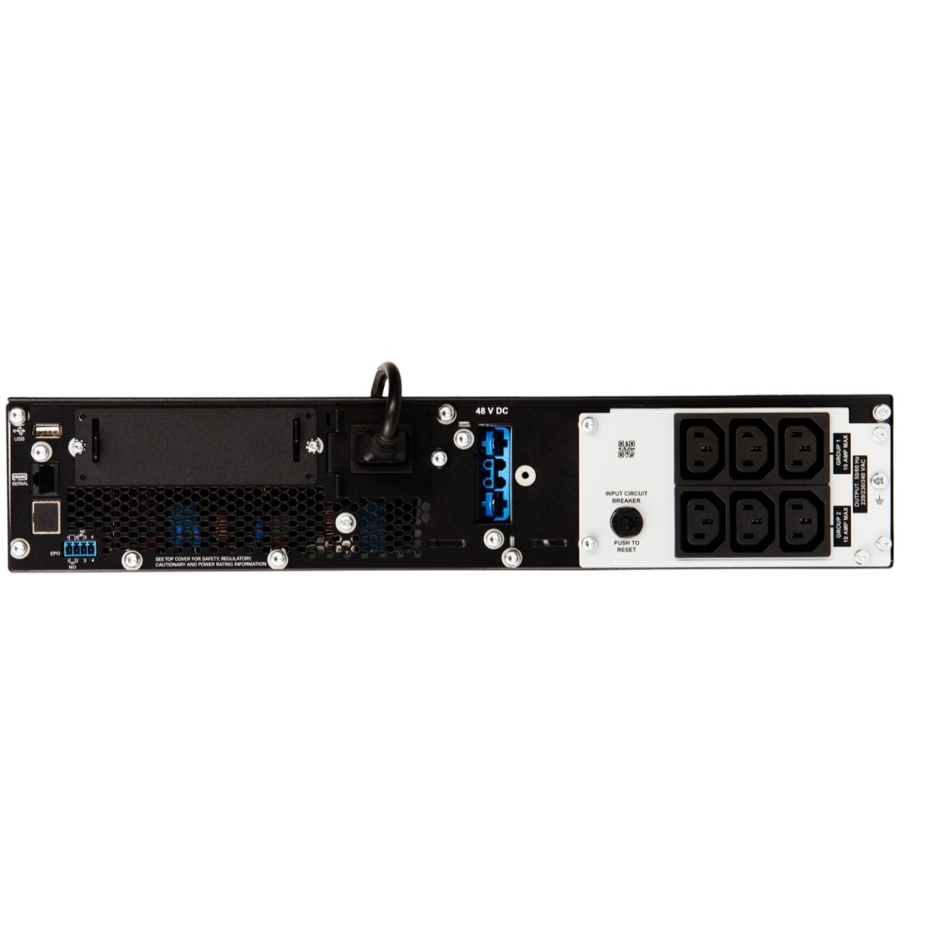 Rack APC Smart-UPS / SRT1000RMXLI-NC / On-Line / 1000VA/1000W / Rackmount 2U / Network Card - Figura 2