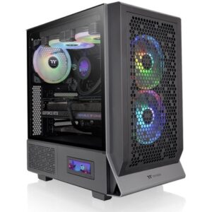 Kasë Thermaltake Ceres 300 TG ARGB – Zezë