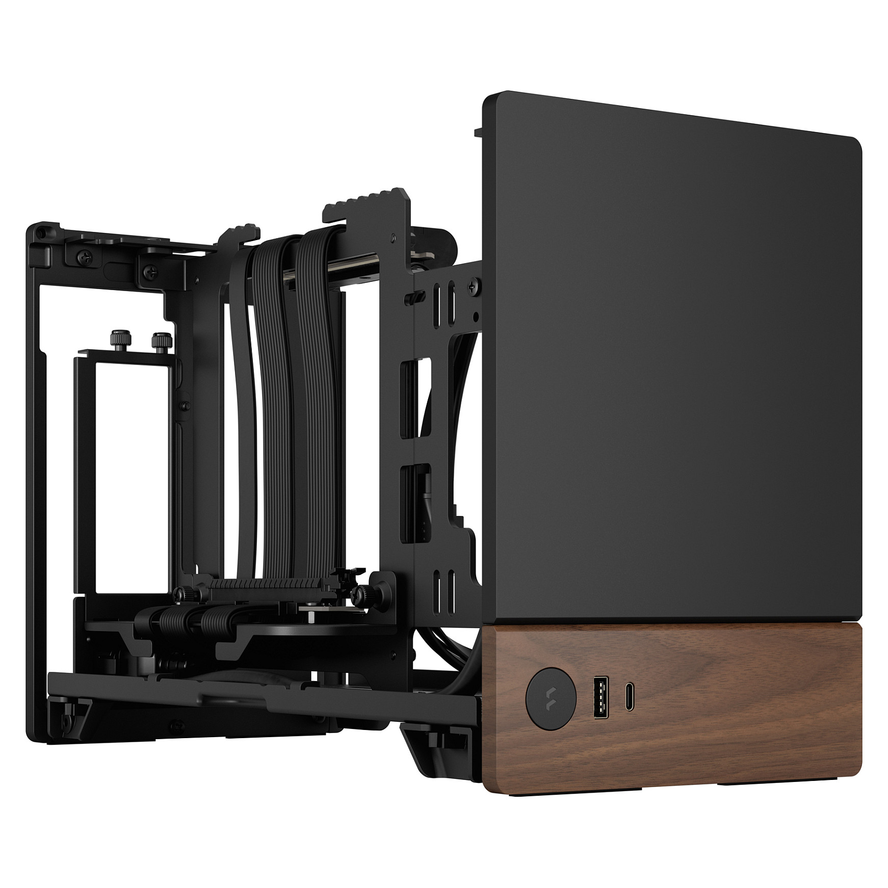 Kasë ITX Fractal Design Terra – Grafit - Figura 4