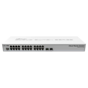 24+2P MikroTik CRS326-24G-2S+RM POE SFP+ M RM