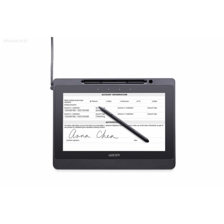 Aksesorë për tablet / Siganture Wacom / DTU-1141B + SIGN PRO PDF / USB – Zezë