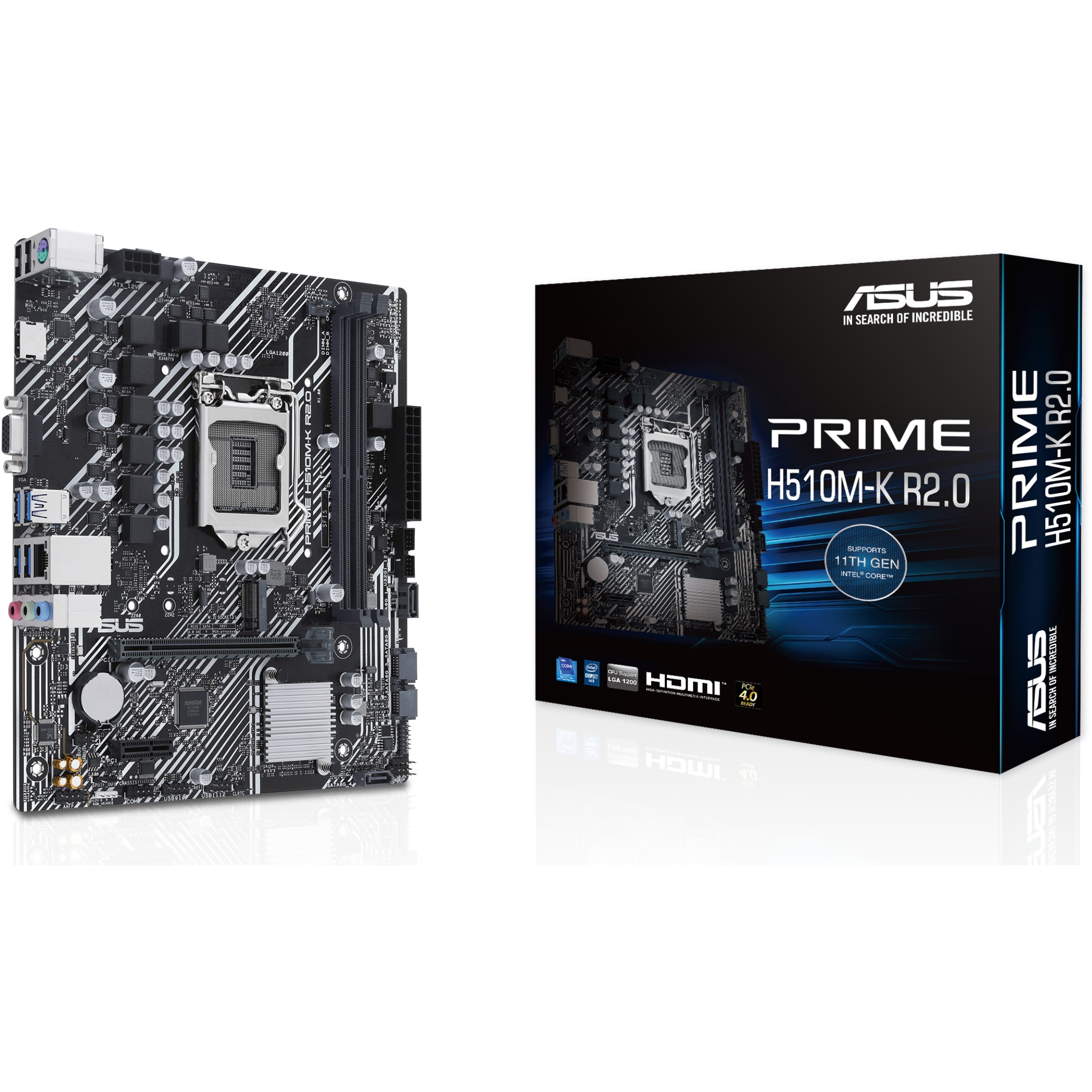 Pllakë Amë MB Intel 1200 ASUS PRIME H510M-K R2.0