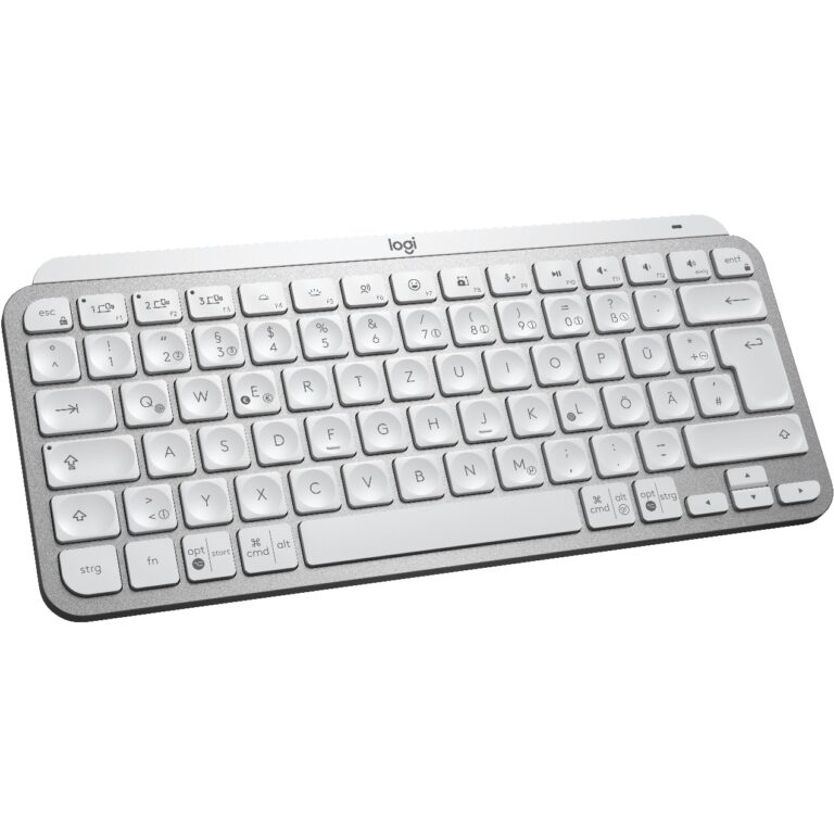Tastierë pa kabllo Logitech MX Keys Mini / Me ndriçim të butë / QWERTY US - Gri