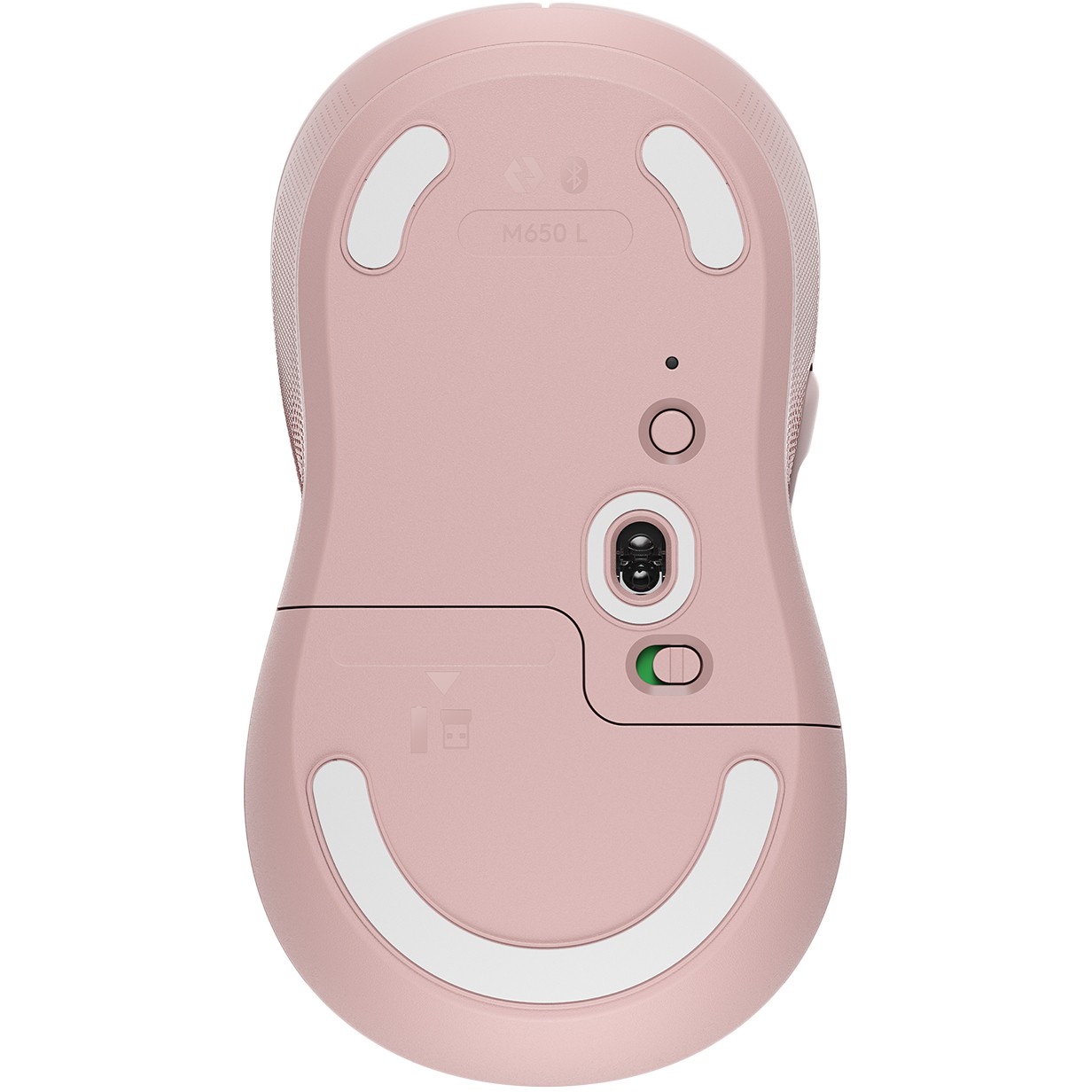 Maus pa Kabllo Logitech Signature M650 Large - Rozë - Figura 5