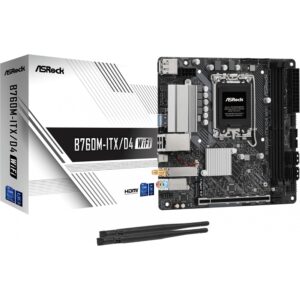 Pllakë Amë MB Intel ASROCK B760M ITX/D4 WIFI (1700) (D)