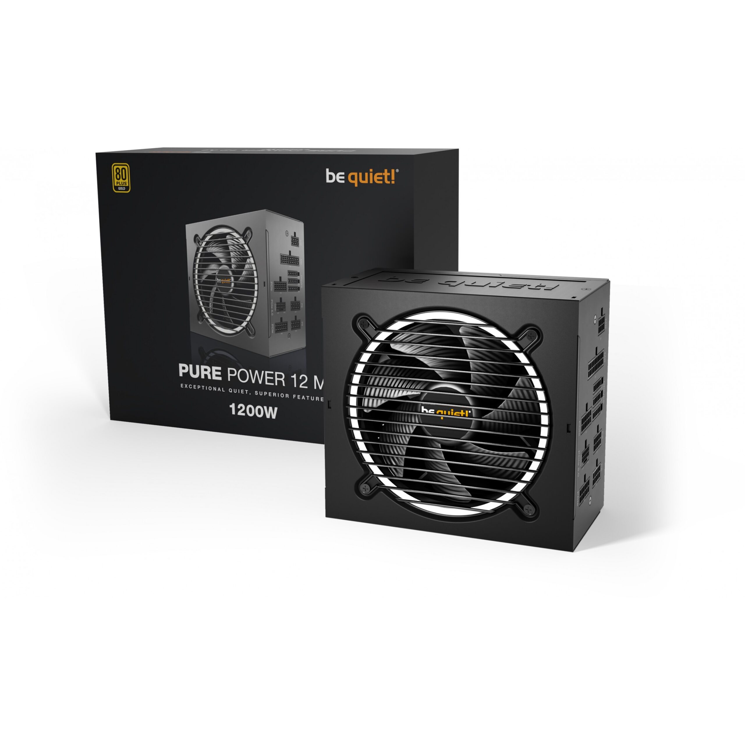 Furnizues Energjie 1200W be quiet! PURE Power 12 M | 80+ Gold ATX 3.1 - Figura 2