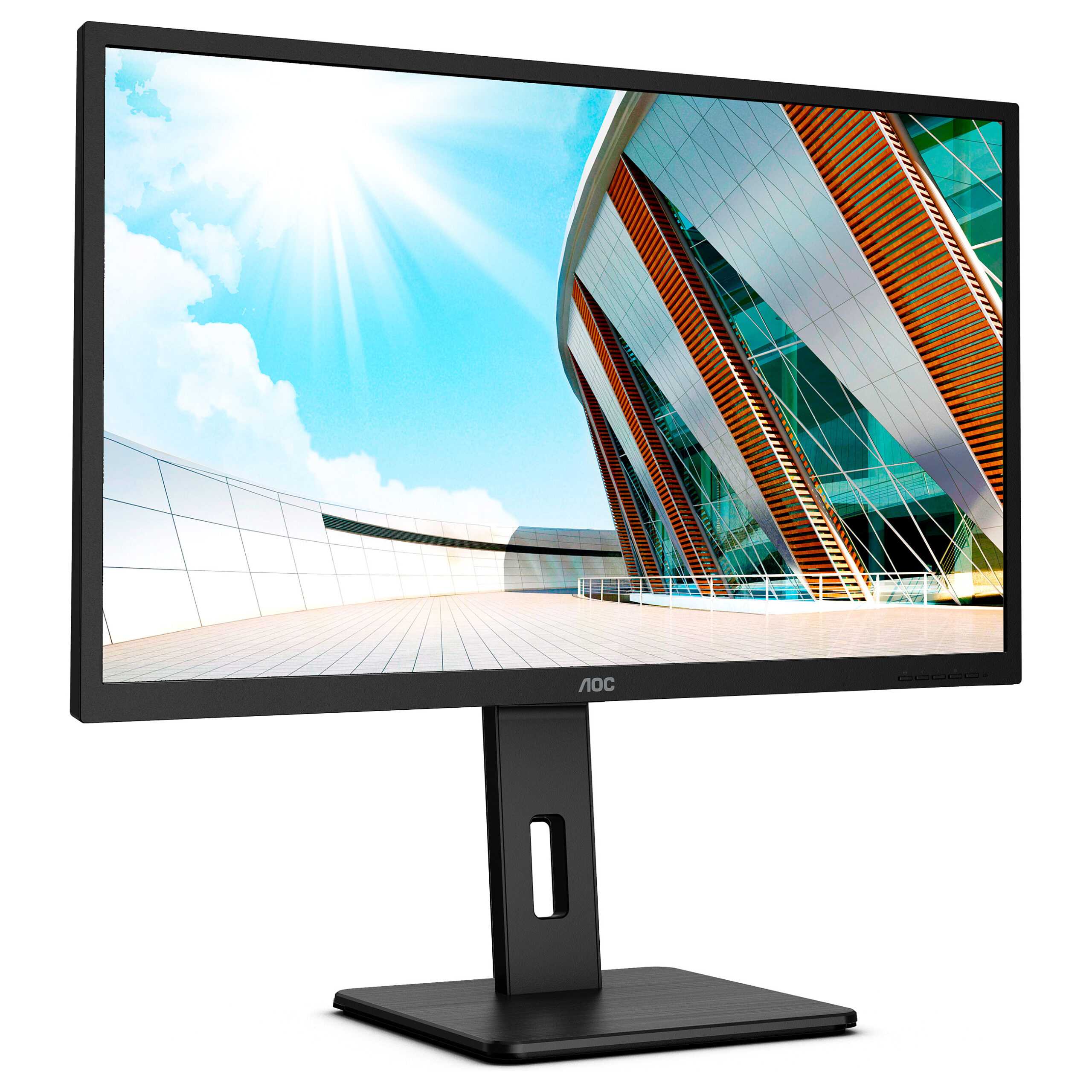 Monitor AOC Q32P2 / 31.5"/ 2K Ultra HD IPS / LED / 75 Hz / 4 ms / HDMI+DP - Zezë - Figura 5