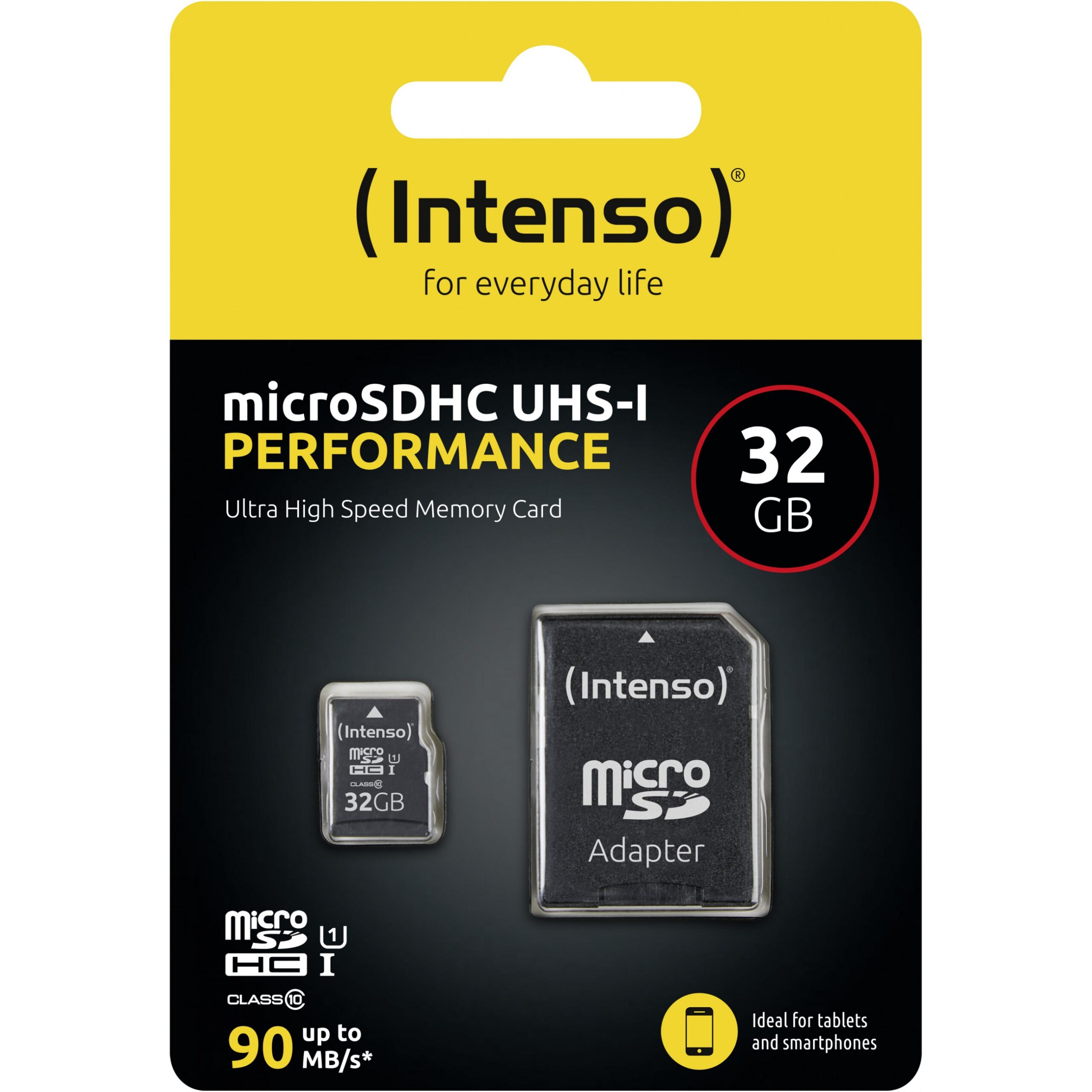 Kartë Memorie SD CARD 32GB Intenso 3424480 Micro - UHS-I - Figura 2