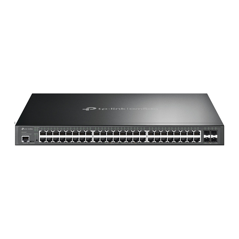 TP-Link Omada SG3452XP – 48× Gigabit PoE+ + 4× 10G SFP+ L2+ Managed Switch, 500W PoE, Rackmount