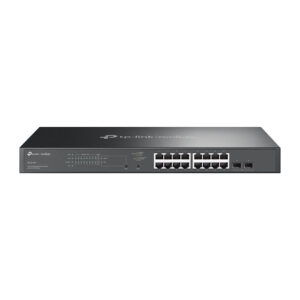 TP-Link Omada SG2218P – 16× Gigabit PoE+ + 2× SFP Smart Managed Switch, Rackmount, 150W PoE