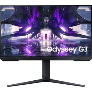 61cm/24" (1920x1080) Samsung Odyssey G3 S24AG320NU FHD LED 165Hz 1MS HDMI DP Pivot Black