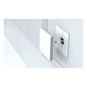 Ubiquiti UniFi U6-Enterprise-IW WiFi 6E In-Wall Access Point (AXE5400+, 2.5GbE, 4x LAN Ports, PoE+, Enterprise) 6