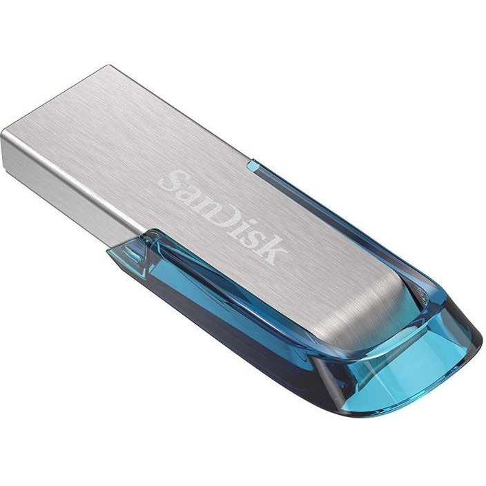 USB Flash Drive STICK 128 GB SanDisk Ultra Flair - 3.2 Gen 1 - Hiri dhe blu - Figura 2