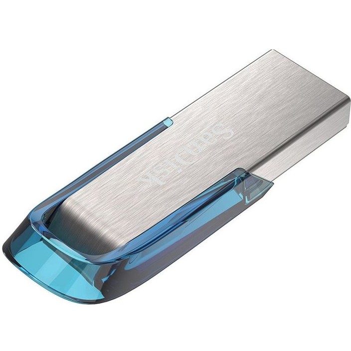 USB Flash Drive STICK 128 GB SanDisk Ultra Flair - 3.2 Gen 1 - Hiri dhe blu - Figura 4