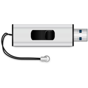 USB Flash Drive STICK 8GB MEDIARANGE MR914 3.2 Gen 1 - e zezë dhe hiri