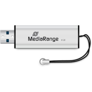 USB Flash Drive STICK 8GB MEDIARANGE MR914 3.2 Gen 1 - e zezë dhe hiri