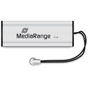USB Flash Drive STICK 8GB MEDIARANGE MR914 3.2 Gen 1 - e zezë dhe hiri