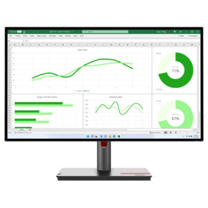 Monitor Lenovo ThinkVision P27q-30 / 27"/ Quad HD IPS / LED / 60Hz / 6ms / USB-B + USB-A + HDMI + DisplayPort - Zezë